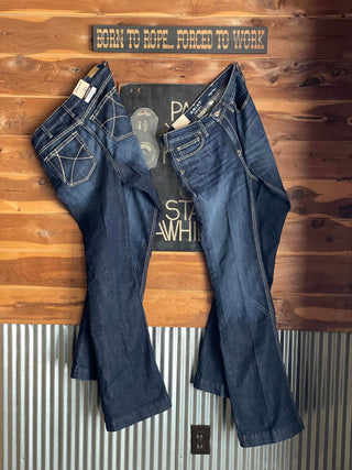 Women's Ariat Slim Rascal Trouser-Women's Denim-Ariat-Lucky J Boots & More, Women's, Men's, & Kids Western Store Located in Carthage, MO