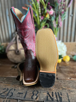 Women's Fenoglio Kango Tobacco Smooth Quill Boot-Women's Boots-Fenoglio Boots-Lucky J Boots & More, Women's, Men's, & Kids Western Store Located in Carthage, MO
