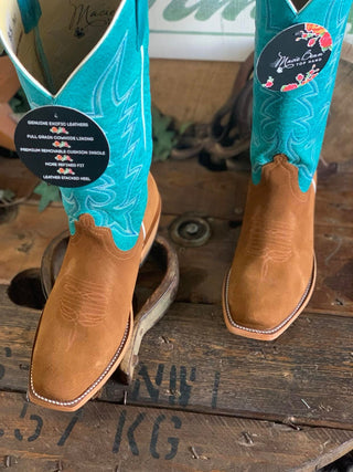 Women's Macie Bean Camel Suede Boot-Women's Boots-Macie Bean-Lucky J Boots & More, Women's, Men's, & Kids Western Store Located in Carthage, MO