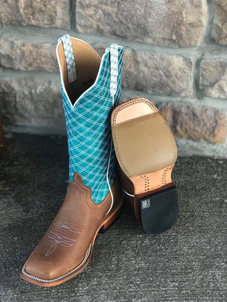 Women's Macie Bean Pecan Barking Iron Boot-Women's Boots-Macie Bean-Lucky J Boots & More, Women's, Men's, & Kids Western Store Located in Carthage, MO