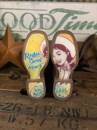 Womens Tin Haul Rodeo Sweetheart Boot *FINAL SALE*-Women's Boots-Tin Haul-Lucky J Boots & More, Women's, Men's, & Kids Western Store Located in Carthage, MO