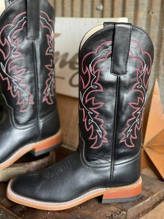 Youth Anderson Bean Black Magic Boot-Kids Boots-Anderson Bean-Lucky J Boots & More, Women's, Men's, & Kids Western Store Located in Carthage, MO
