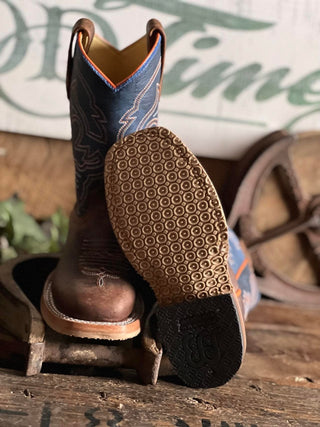 Youth Anderson Bean Toast Bison Boot-Kids Boots-Anderson Bean-Lucky J Boots & More, Women's, Men's, & Kids Western Store Located in Carthage, MO