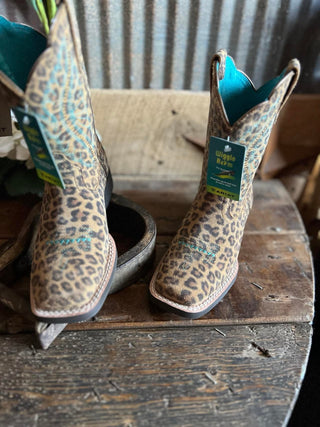 Youth Ariat Primetime Boots in Faded Leopard-Kids Boots-Ariat-Lucky J Boots & More, Women's, Men's, & Kids Western Store Located in Carthage, MO