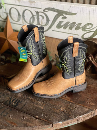 Youth Ariat Workhog Dark Forest-Kids Boots-Ariat-Lucky J Boots & More, Women's, Men's, & Kids Western Store Located in Carthage, MO