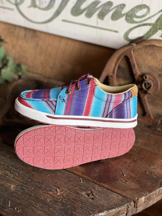 Youth Hooey Loper Blue Multi *FINAL SALE*-Kids Casual Shoes-Twisted X Boots-Lucky J Boots & More, Women's, Men's, & Kids Western Store Located in Carthage, MO