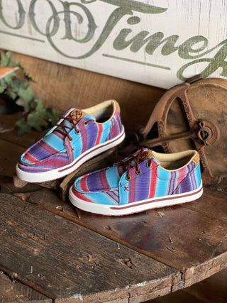 Youth Hooey Loper Blue Multi *FINAL SALE*-Kids Casual Shoes-Twisted X Boots-Lucky J Boots & More, Women's, Men's, & Kids Western Store Located in Carthage, MO