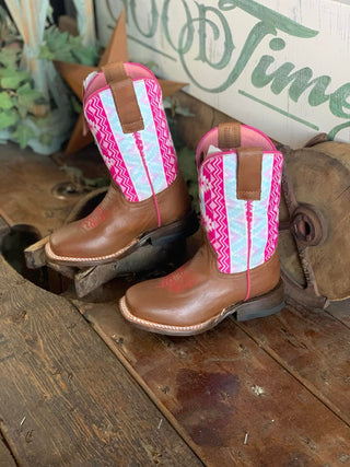 Youth Roper Aztec boots-Kids Boots-Roper-Lucky J Boots & More, Women's, Men's, & Kids Western Store Located in Carthage, MO